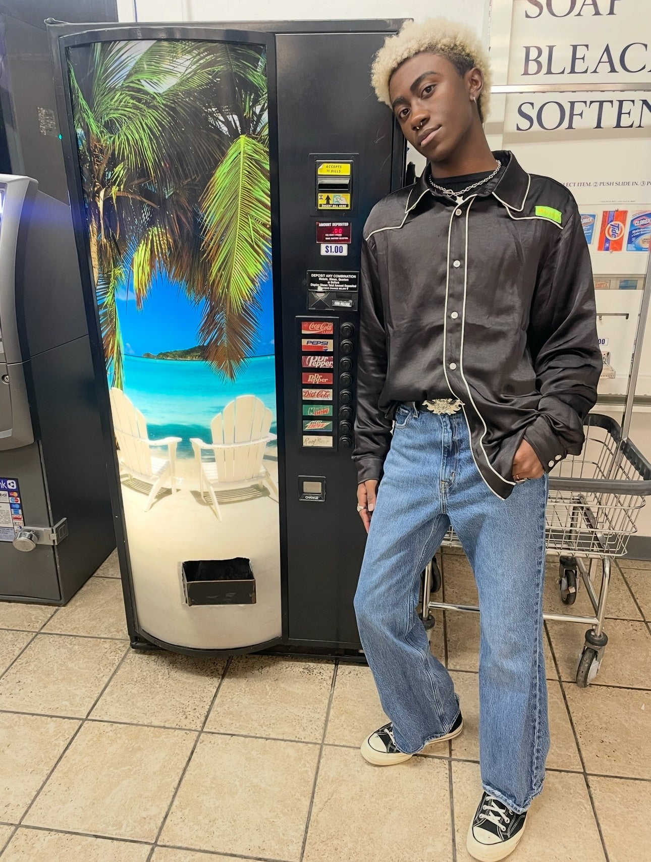 Soda machine editorial